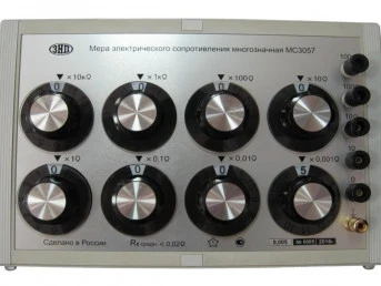 Поверка меры электрического сопротивления