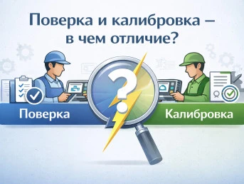 Поверка и калибровка — в чем отличие?